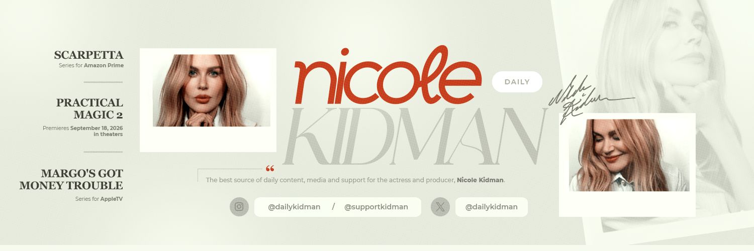 Nicole Kidman Daily's banner