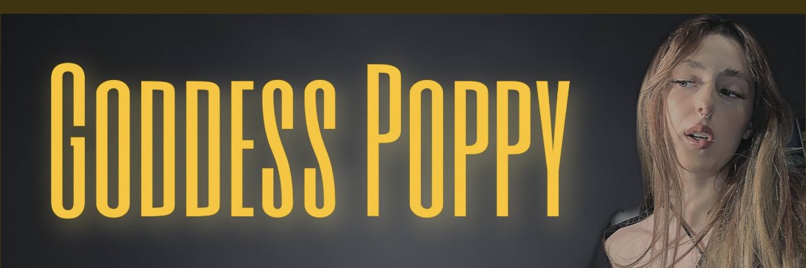 godesss poppy's banner