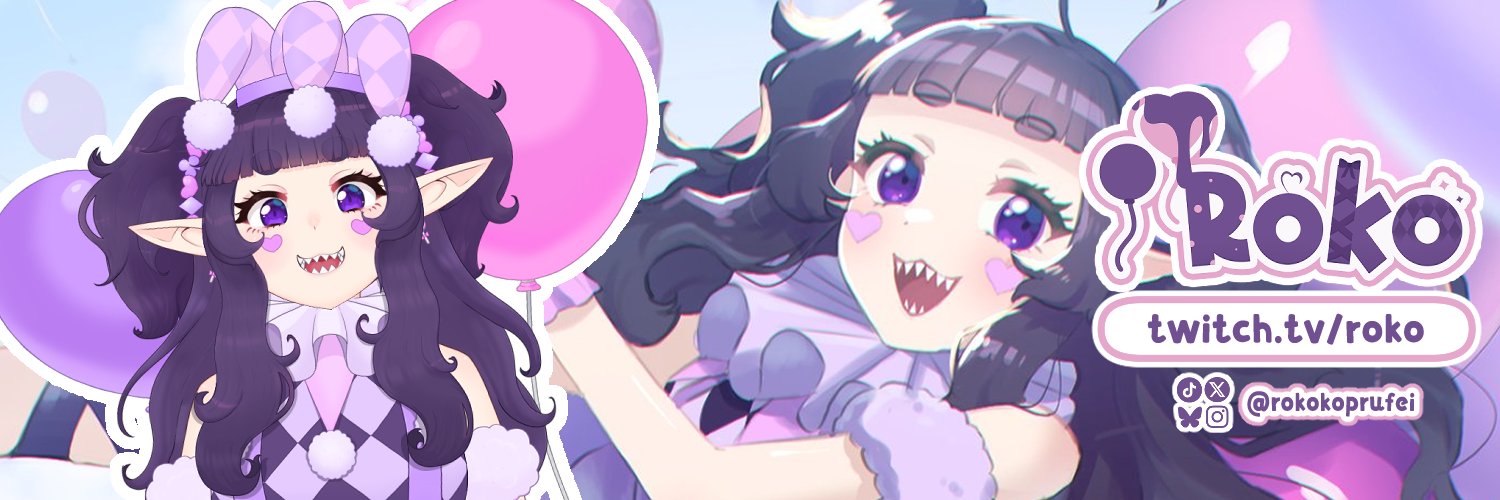 Roko 🤡 VTUBER 💜's banner