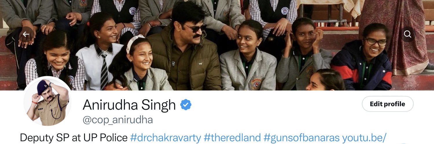Anirudha Singh 🛡's banner