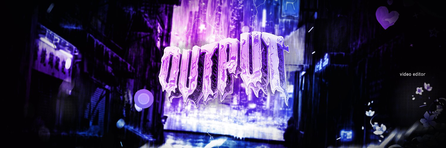output's banner