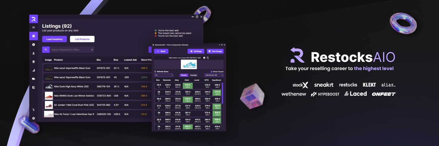 RestocksAIO (In-Stock)'s banner