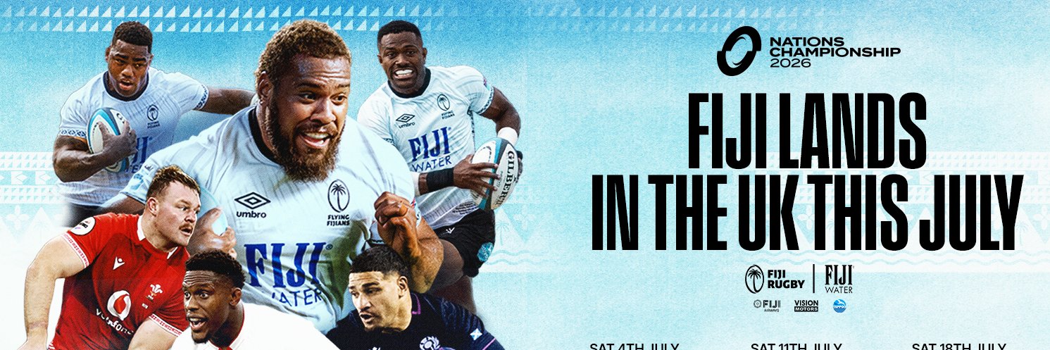 Fiji Rugby Union's banner