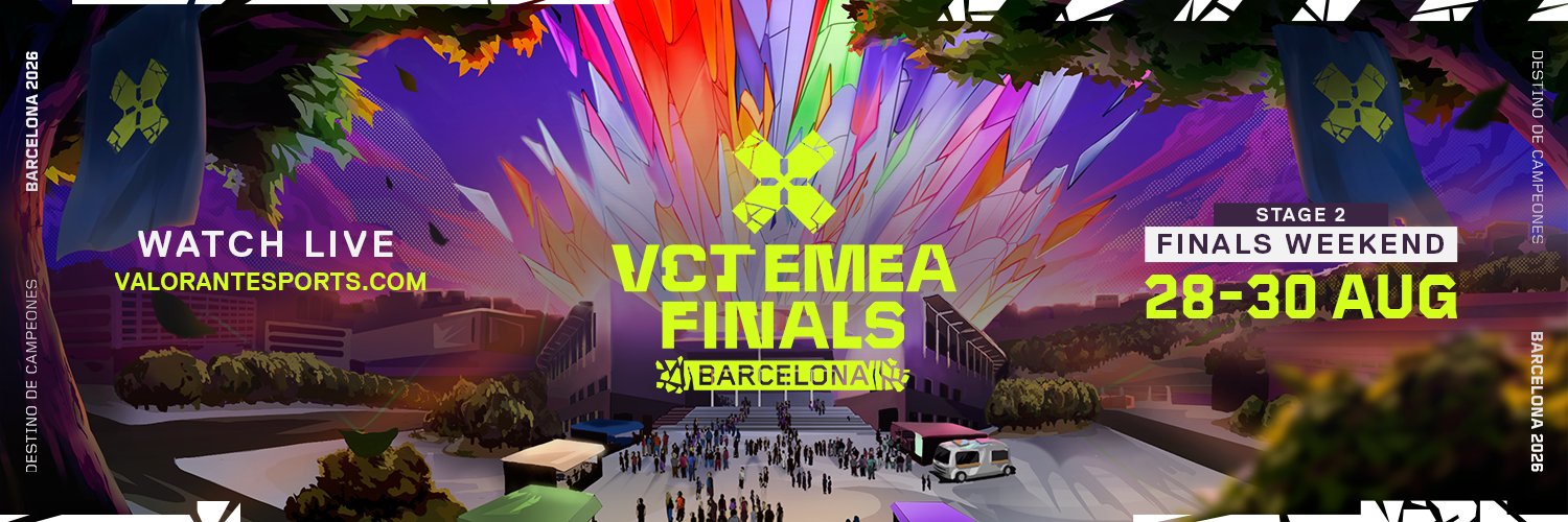 VALORANT Esports EMEA's banner