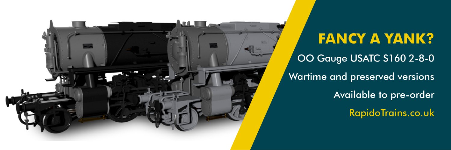 Rapido Trains UK's banner