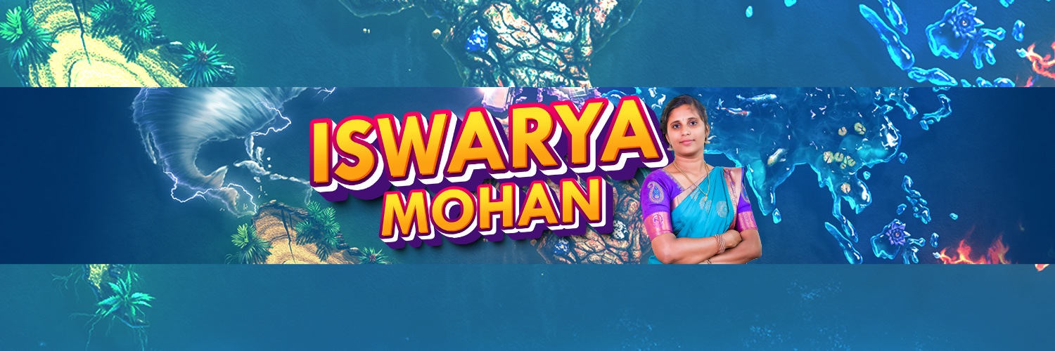 Iswarya Mohan's banner