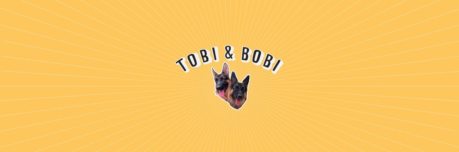 Tobi and Bobi シェパード兄弟犬's banner