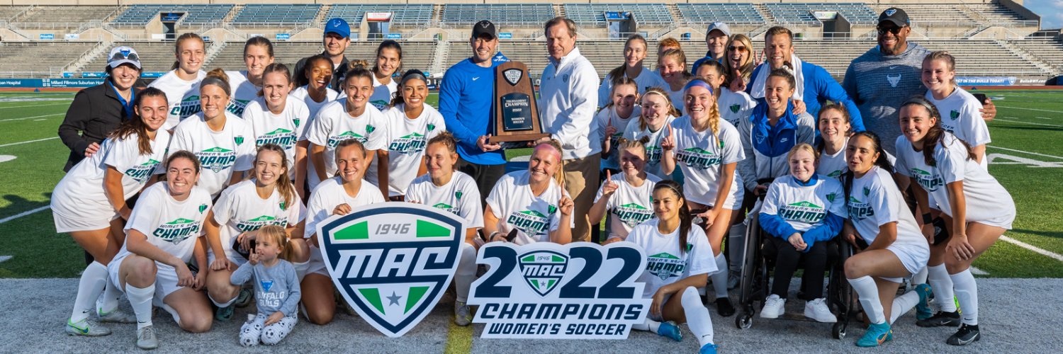 Buffalo Women's Soccer's banner