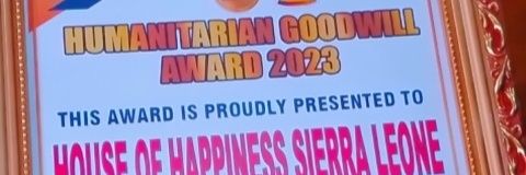 House Of Happiness Sierra Leone's banner