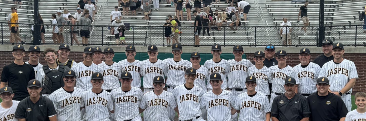 Jasper Baseball's banner