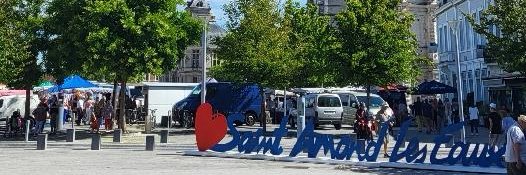 Fabien Roussel's banner