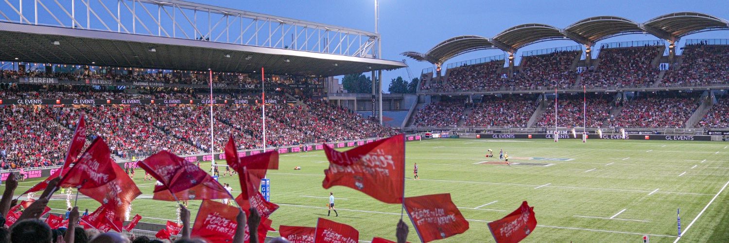 LOU Rugby's banner