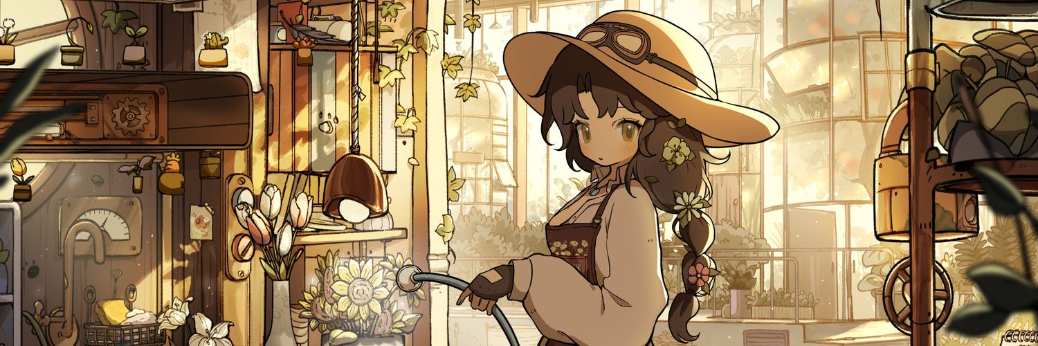 Captain Camille ✈️🌼 【florAtelier】's banner