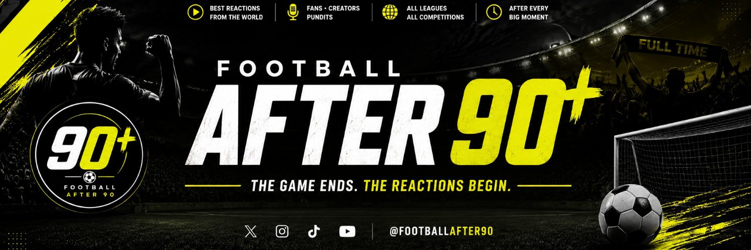 Football After 90 ⚽'s banner