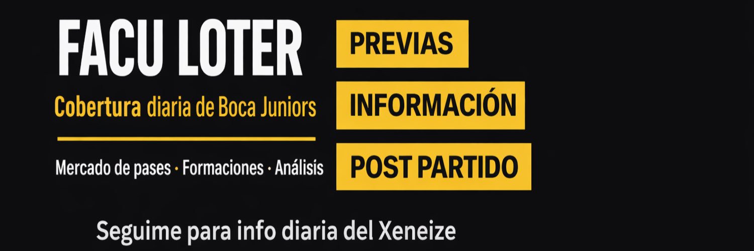 Facu Loter ✍️'s banner