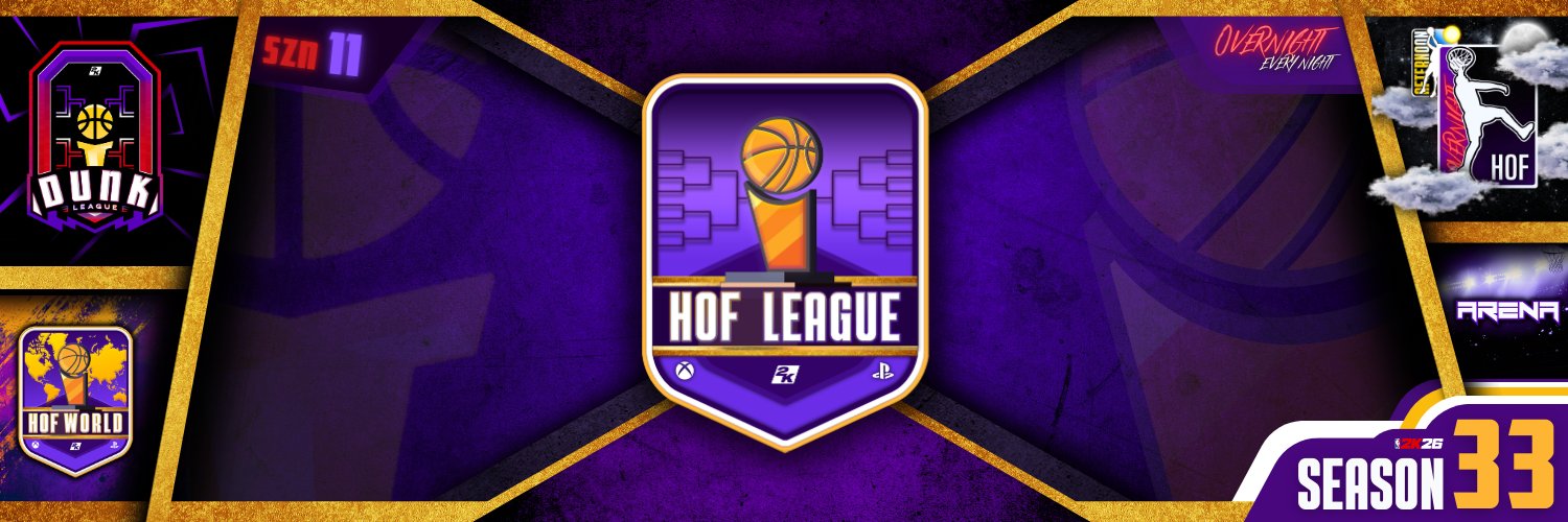 HOF League's banner