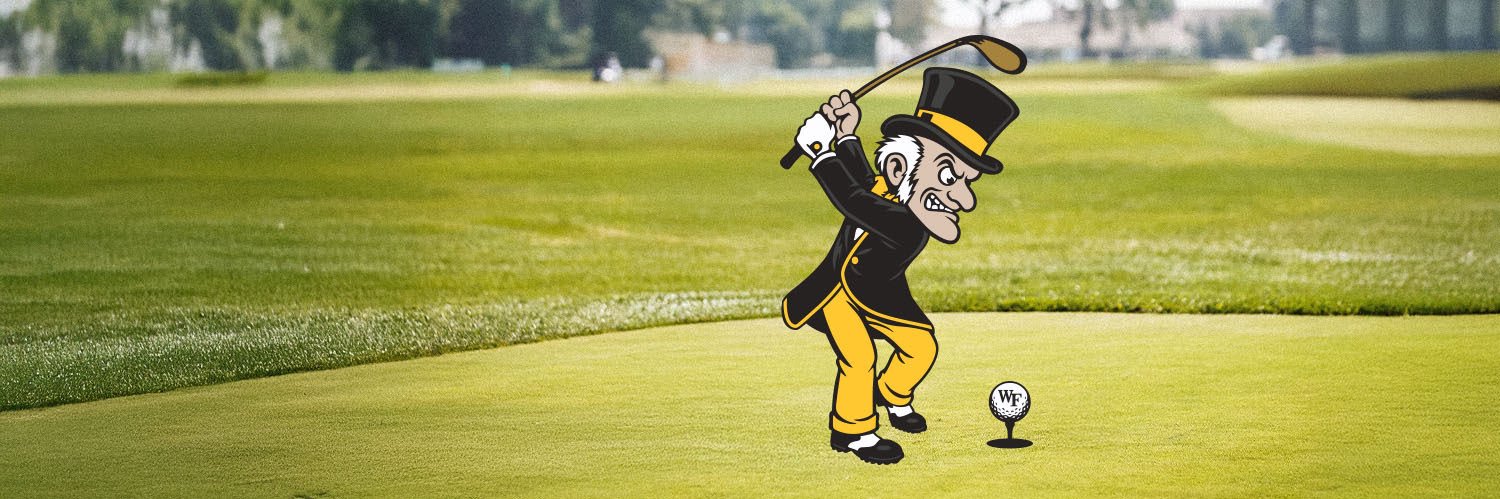 Wake Women's Golf's banner