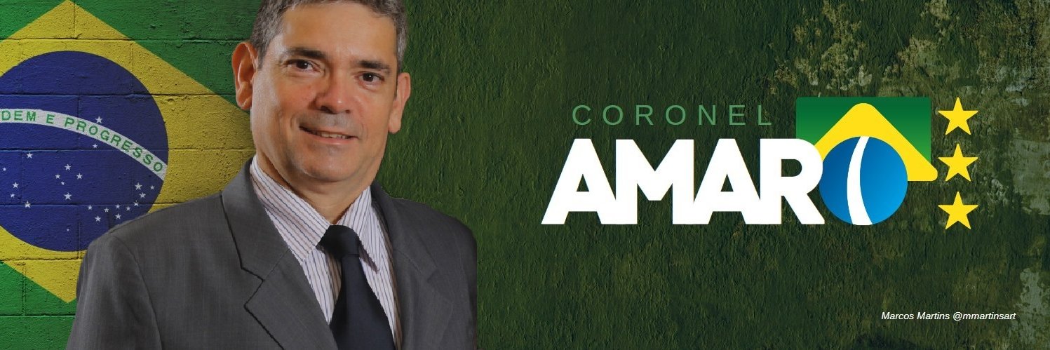 Coronel Amaro's banner