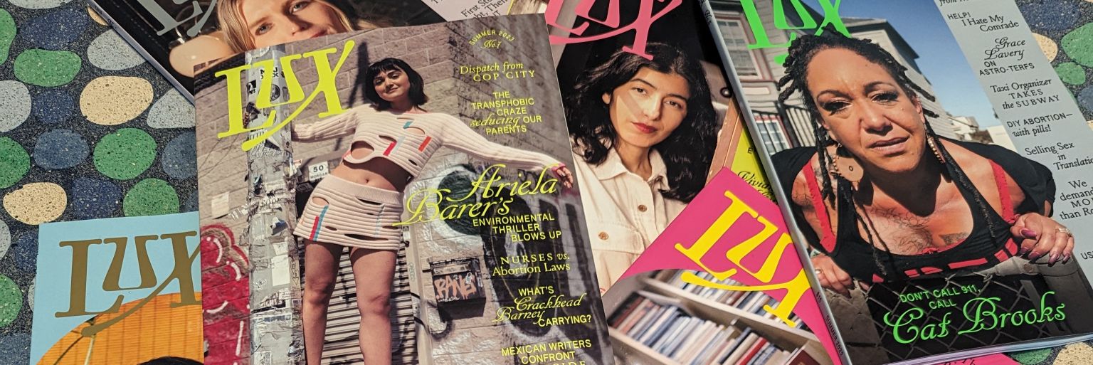 Lux Magazine's banner