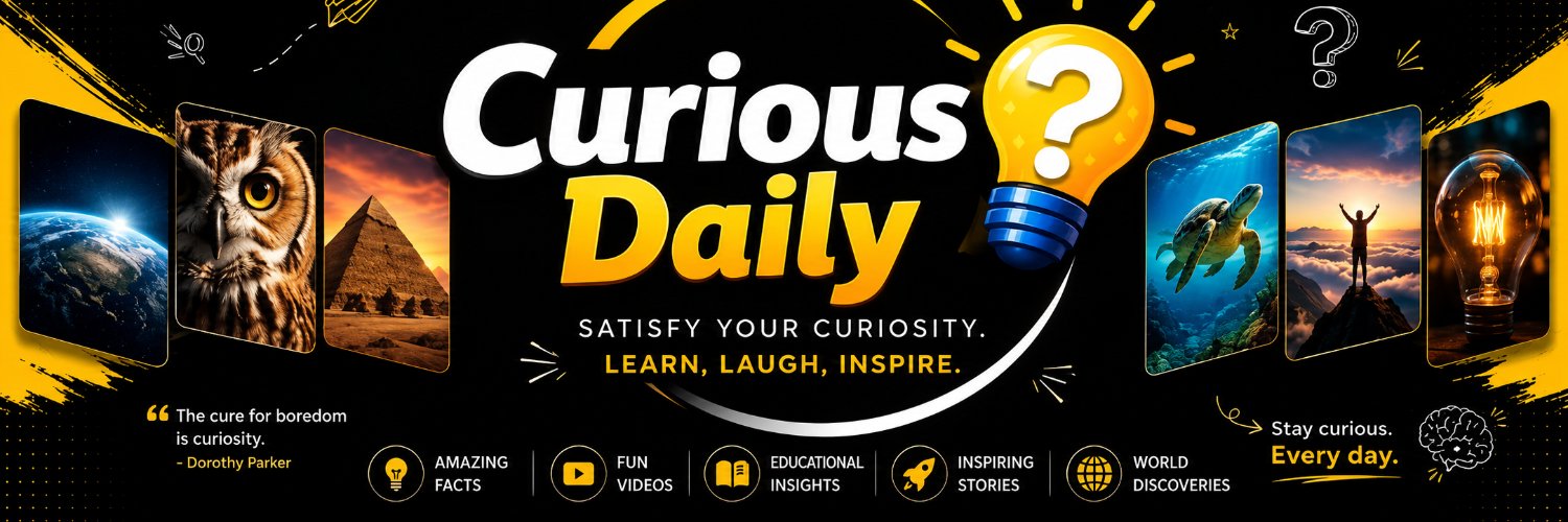 Curious Daily's banner