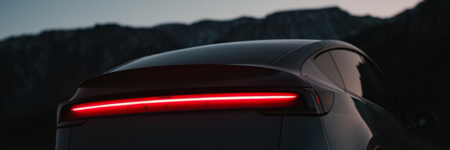 Tesla's banner