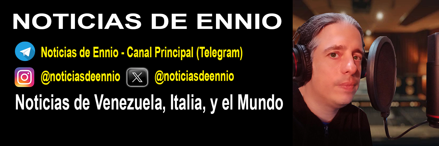 Noticias de Ennio 🇻🇪🇮🇹's banner