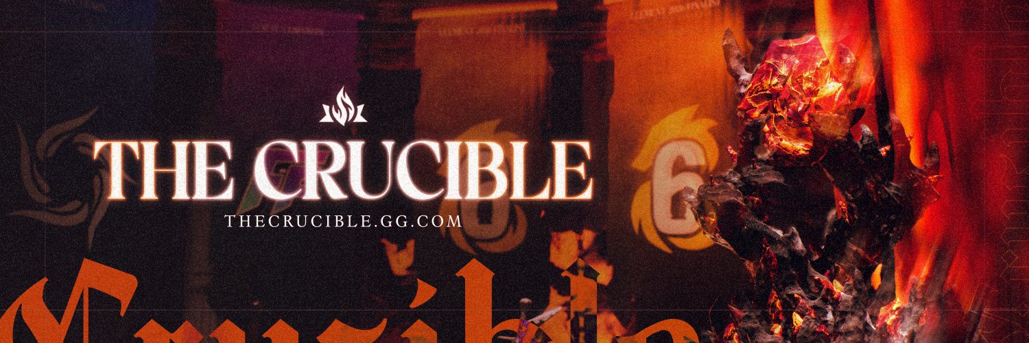 THE CRUCIBLE's banner