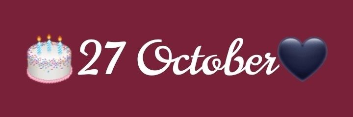 🇦🇷MISS OCTOBER 27🖤🦂♏'s banner