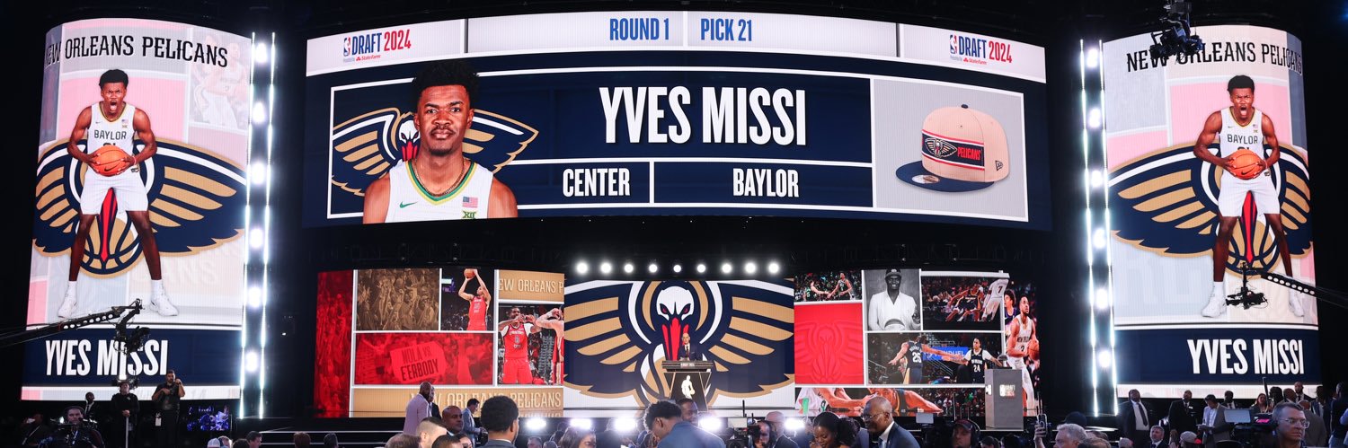 Yves Missi's banner