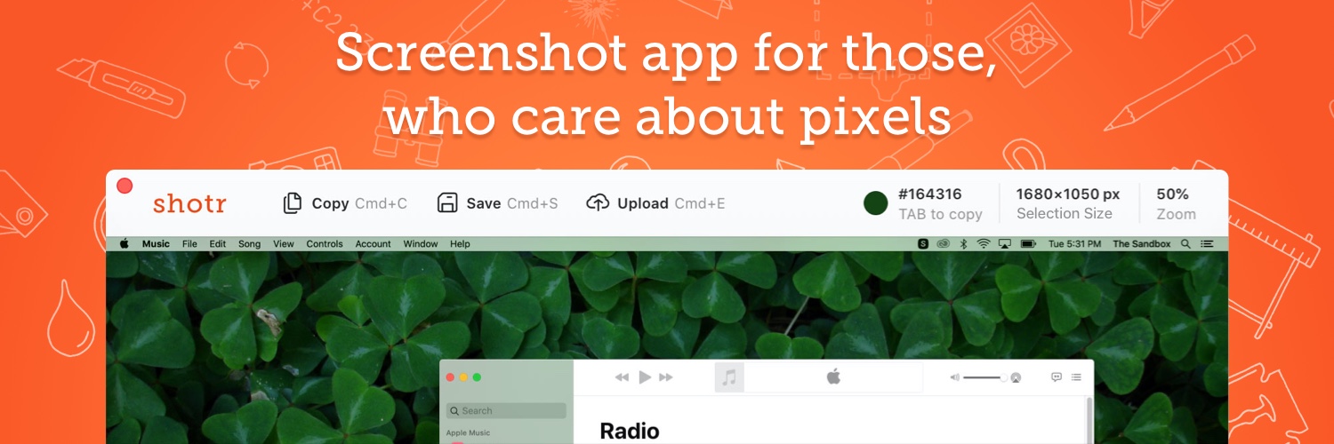 Shottr's banner