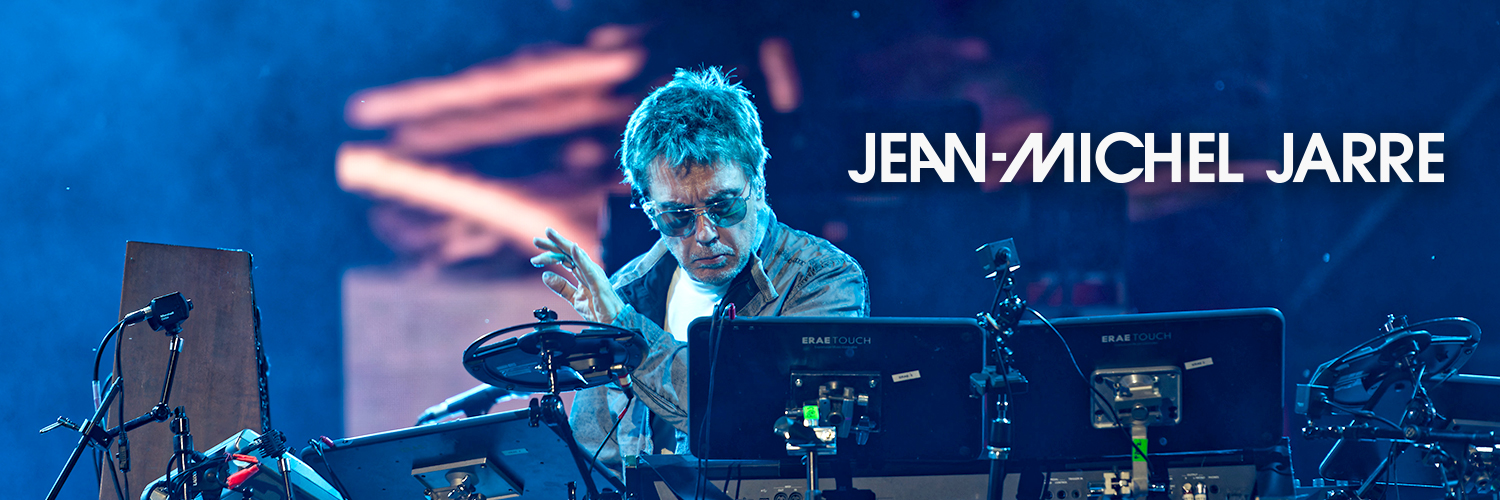 Jean-Michel Jarre's banner