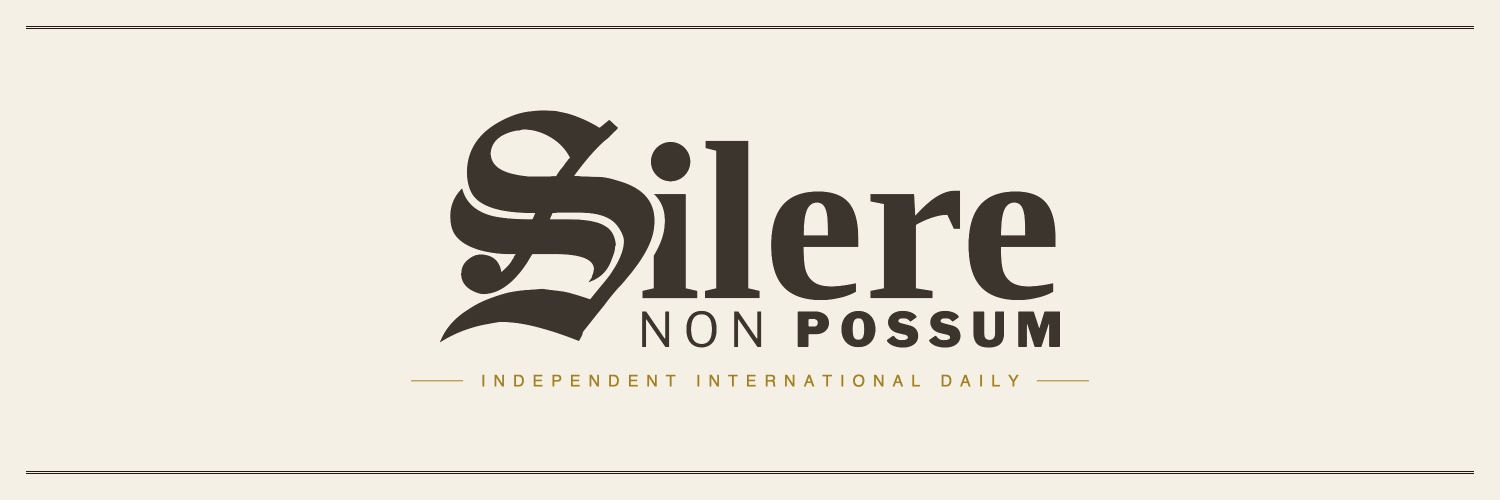 Silere non possum's banner