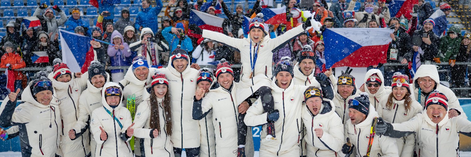 Český biatlon's banner