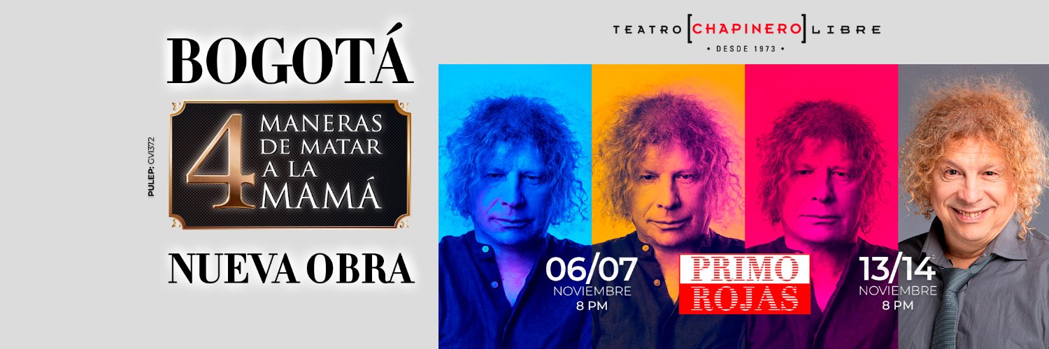 Primo Rojas. Actor y dramaturgo.'s banner