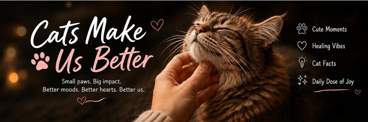 Cats Make Us Better 🐾's banner