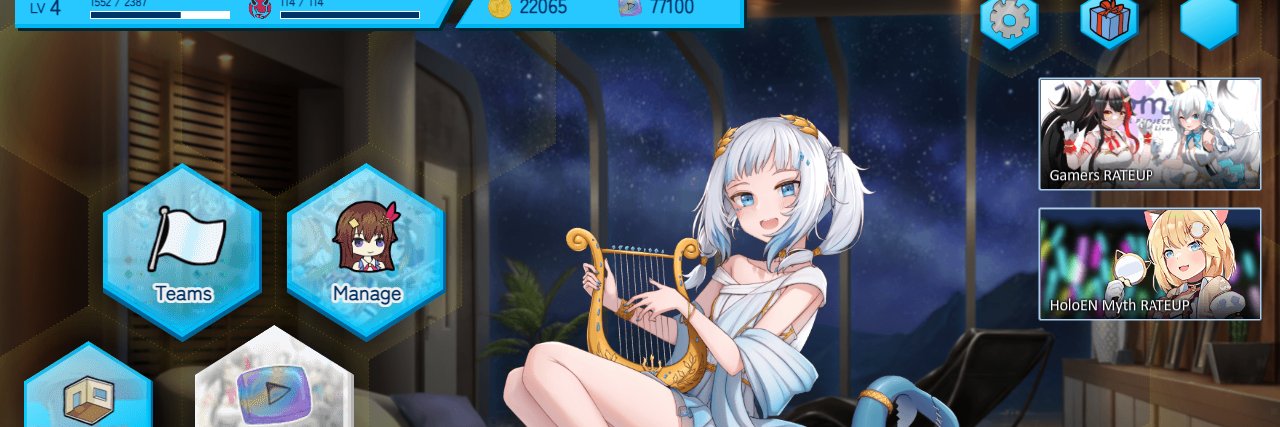 Iridescent World ⭐ HoloGacha Fan Game's banner