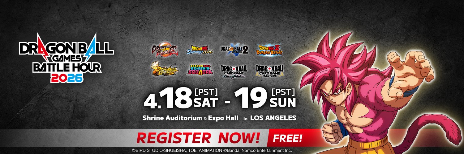 DRAGON BALL Games Battle Hour 2026 Official's banner