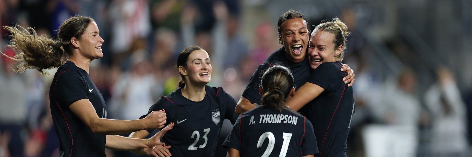 U.S. Women's National Soccer Team's banner