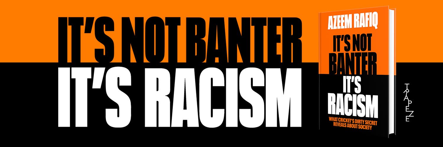 Azeem Rafiq's banner