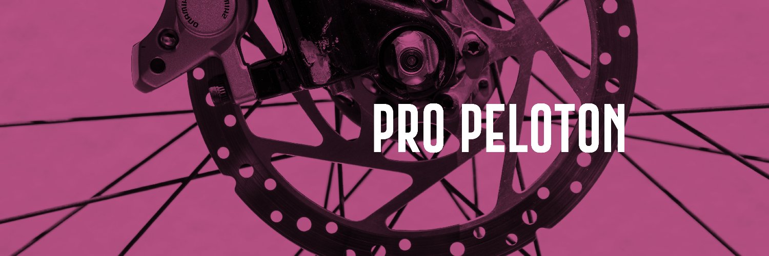 Pro Peloton's banner