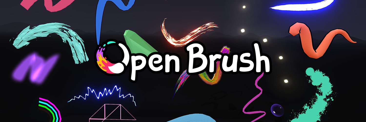 Open Brush's banner