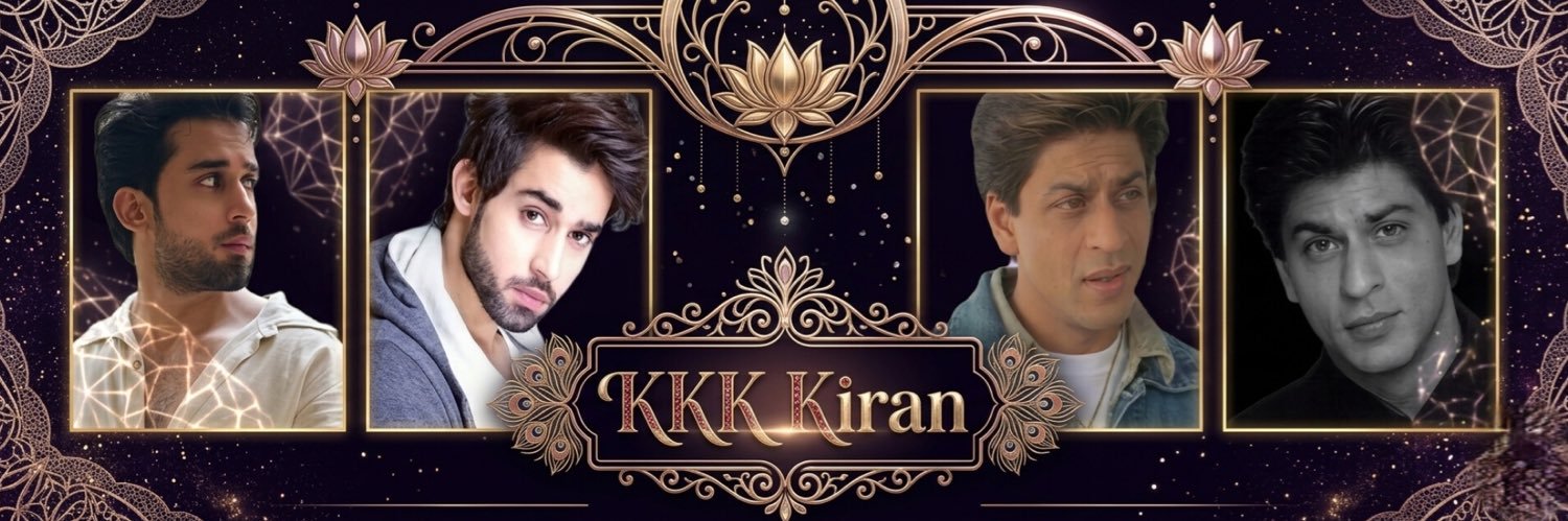 K k k Kiran's banner