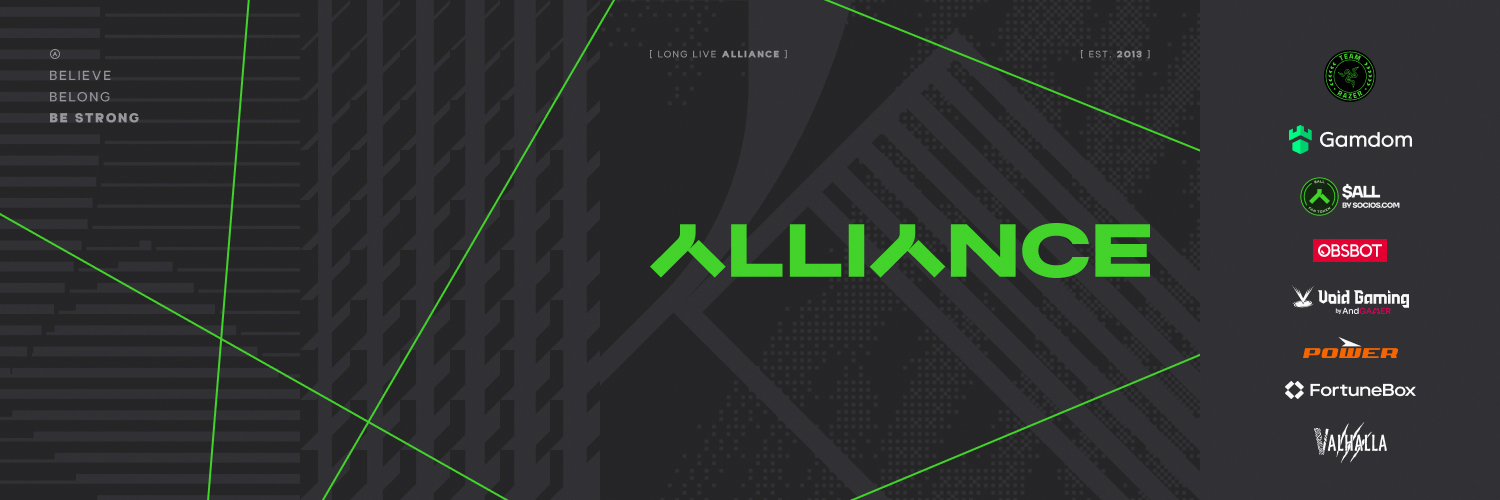 Alliance's banner