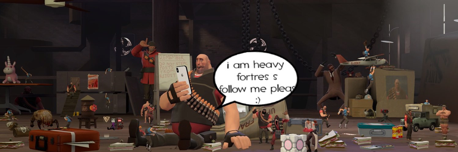 heavy team fortres 2's banner