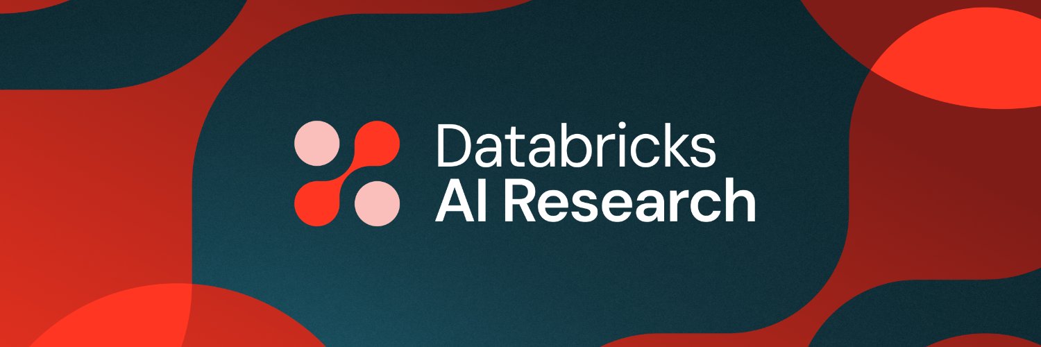 Databricks AI Research's banner