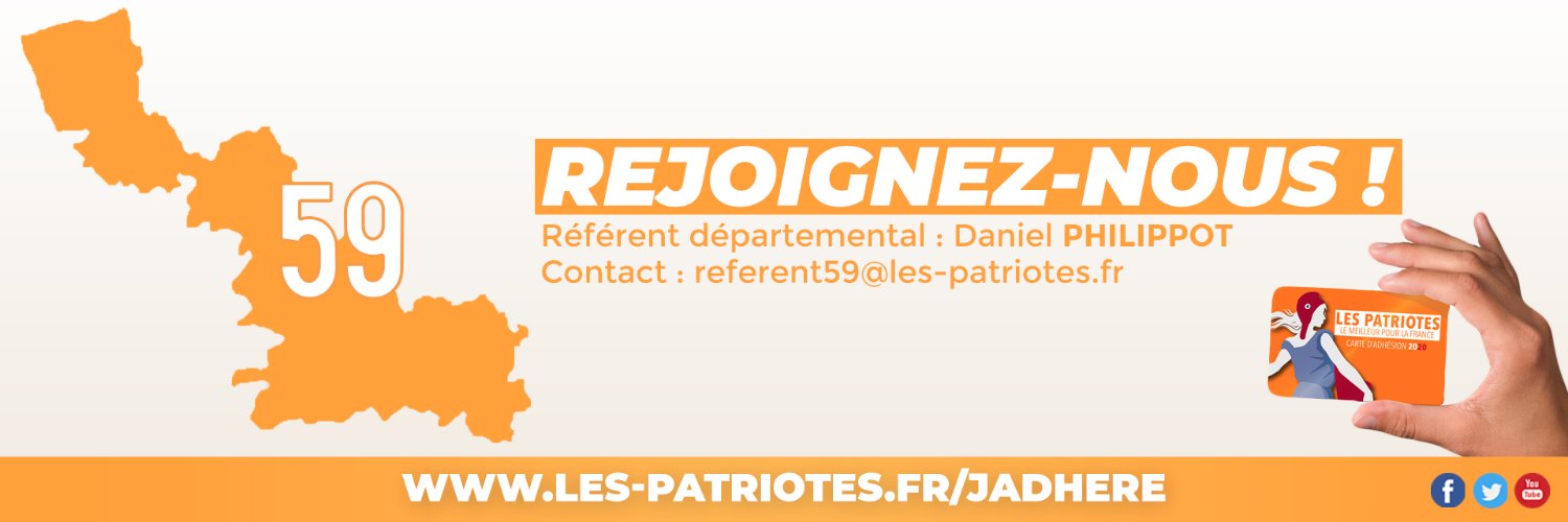 Les Patriotes 59 officiel's banner