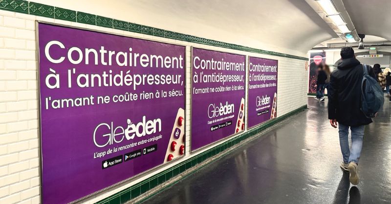 Gleeden's banner