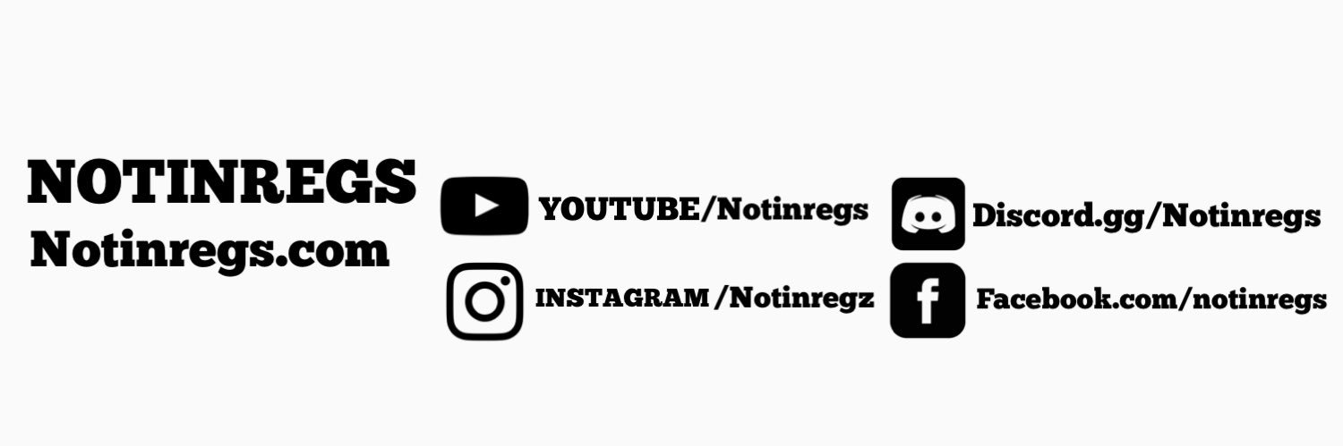 Notinregs's banner