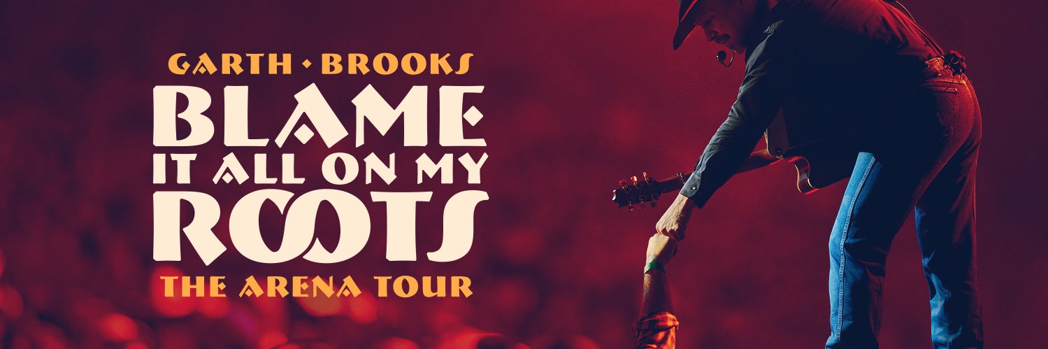 Garth Brooks's banner
