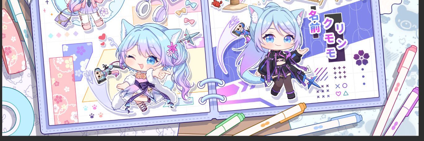 Kumomo Rin/クモモリン Moved to Japan Era's banner